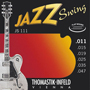 Thomastik-Infeld Jazz Swing Series Flat Wound JS111 - Full Set
