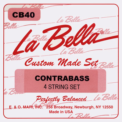 La Bella CB40 Contrabass Guitar 75cm Scale, Full Set