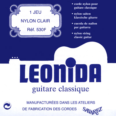 Savarez Leonida 530F Guitare Classique with Wound 3rd, Full Set