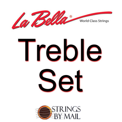 La Bella 413P/500P Recording High Tension Nylon, Treble Set