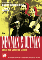 The Newman & Oltman Guitar Duo - Cantos de Espana DVD