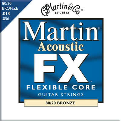 Martin MFX650 Flexible Core 80/20 Bronze FX Medium, Full Set