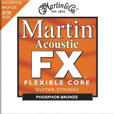 Martin MFX745 Flexible Core Phosphor Bronze Light Medium, Full Set Martin MFX745 Flexible Core Phosphor Bronze Light Medium, Full Set