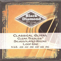 Black Diamond Classical Guitar N68 Loop end, Full Set