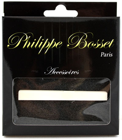 Philippe Bosset Carved Bone Classical Bridge Saddle PBACC06