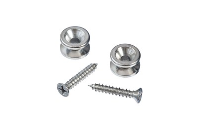 Solid Brass End Pins - Chrome