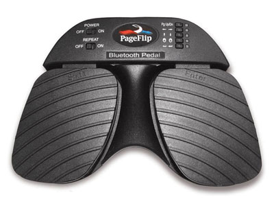 PageFlip Cicada Bluetooth Pedal Hands Free Page Tuner