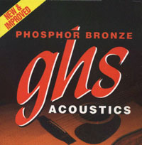 GHS Phosphor Bronze 625 Medium 12-String, Full Set