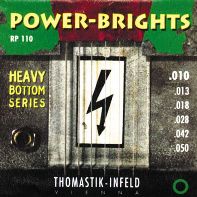 Thomastik-Infeld Power-Brights RP110 (.010 - .050), Full Set