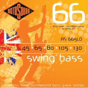 Rotosound RS665LD Swing Bass 5-String Set (45-130)
