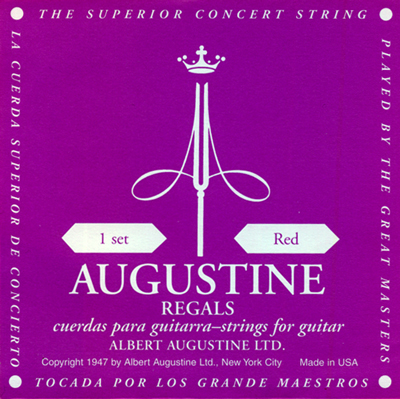 Augustine Regal Red High/Medium Tension, Full Set