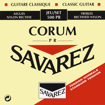 Savarez 500PR Rectified Traditional Trebles/Corum Basses NT, Full Set