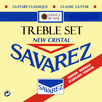 Savarez New Cristal 500CR_Trebles Normal Tension, Treble Set