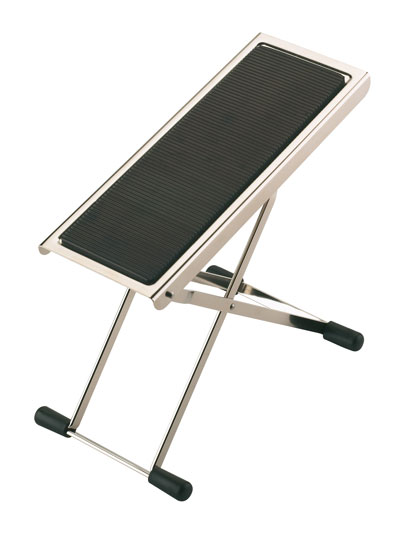 K&M 14670 - 6 Position Footrest, Standard Platform Silver