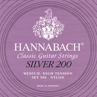 Hannabach Silver 200 9001MHT - 1st string (e) Medium-High Tension