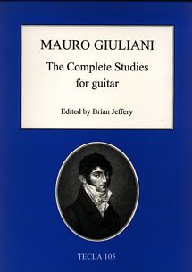 Mauro Giuliani, The Complete Studies for Guitar, ed. by Brian Jeffery