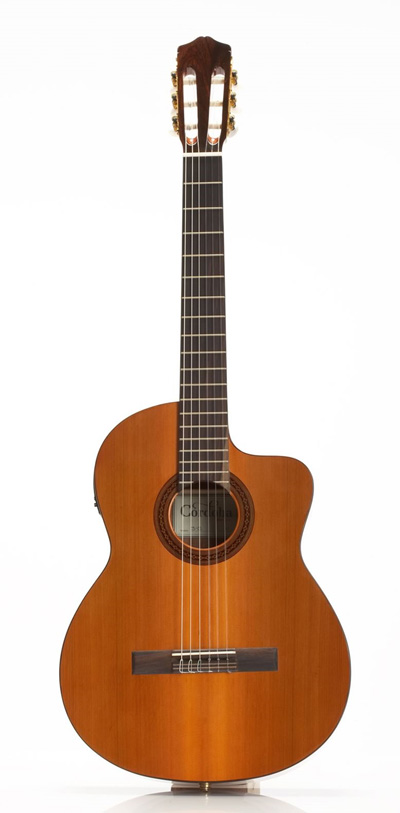 Cordoba C5-CE Cedar and Mahogany Classical Nylon Guitar with pickup