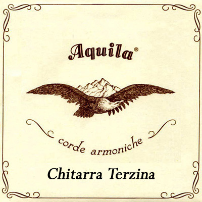 Aquila Chitarra Terzina (Terz Guitar), Full Set
