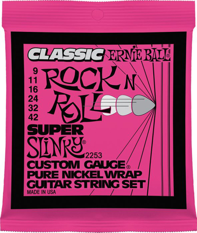 Ernie Ball 2253 Classic Regular Slinky Pure Nickel Electric (9-42)
