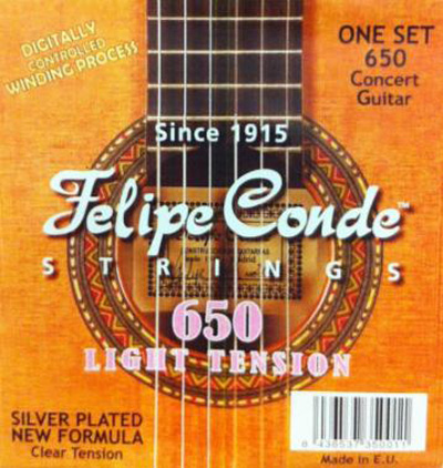 Felipe Conde Concert 650 (540) Soft Tension, Full Set