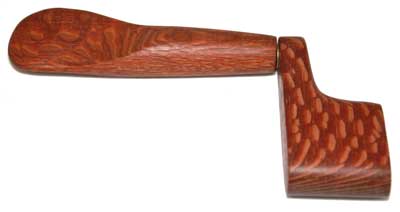 Handmade Exotic Lacewood Peg Winder