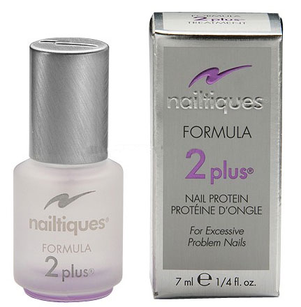 Nailtiques Formula 2 Plus Nail Protein .25 fl oz bottle, purple