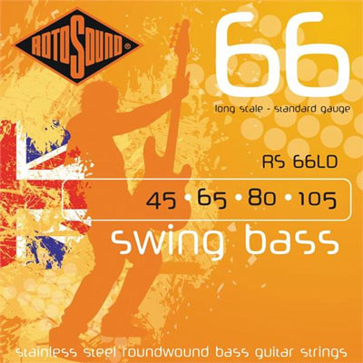 Rotosound RS66LD Swing Bass 4-String Set (45-105)