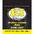 SIT Power Wound Nickel Electric Strings S1046 (10-46) Full Set