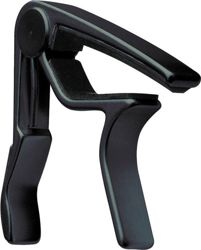 Dunlop 83CB Trigger Guitar Capo curved for acoustic/electric, Black