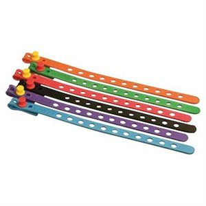 Wrap N Strap 900M | Adjustable for Cables in 6 Colors (6 pack) 9 in.