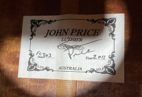 2011 Classical/Flamenco Guitar by John Price - Hybrid, Spruce and Myrtle