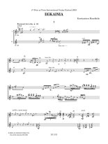 2019 Guitar duo Composition Prized Works for 2 guitars