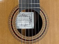 2024 Classical Guitar by Luthiers Chas & Patk Cao- Cedar, Ind Rosewood