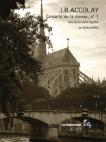 Accolay | Concerto en la mineur, no. 1 for guitar & violin