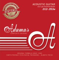 Adamas 1818 Phosphor Bronze Acoustic Guitar Strings 12-53