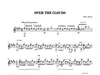 Aerts | Over the Clouds for solo guitar