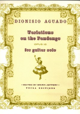 Aguado | Variations on the fandango, op. 16 for solo guitar | PDF Download
