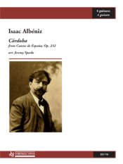 Albeniz | Cordoba, Op. 232 for 4 guitars