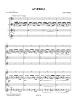 Albeniz arr. by Bianco | Asturias for 4 guitars