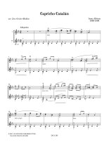 Albeniz Arr. by Duo Gruber-Maklar | Capricho Catalan / Tango for 2 guitars