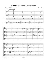 Albeniz arr. by Valette | El Corpus Christi en Sevilla for 4 guitars