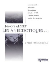 Albert | Les Anecdotiques Vol. 1 for solo guitar