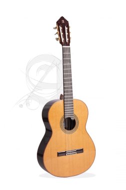 Alhambra Premier Pro Madagascar Classical Guitar, Cedar Top