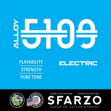 Alloy 5109 Electric Bass Strings, Super Light 4-string 45-100