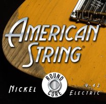 American String N0942RC Nickel 9-42 Round-Core Electric Guitar Strings