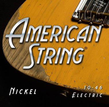 American String N1046 Nickel 10-46 Electric Guitar Strings