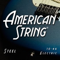 American String S1046 Steel 10-46 Electric Guitar Strings