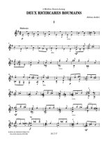 Andrei | Deux Ricercares Roumains for solo guitar