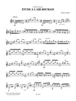 Andrei | Etude a l'air roumain for solo guitar