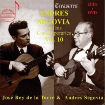 Andres Segovia and his Contemporaries Vol. 10 (1 DVD / 2 CDs)